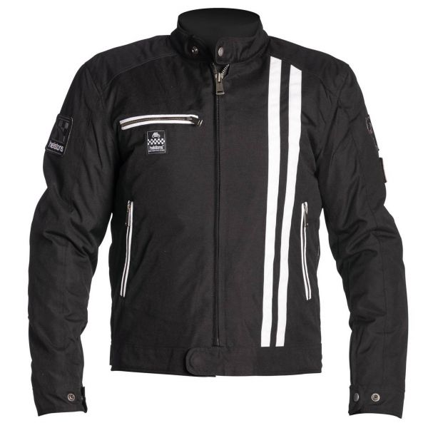 Motorcycle jacket Helstons Cobra Snake Black in stock iCasque